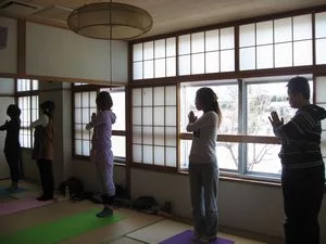 ヨガレッスン