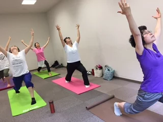 横須賀池上でのヨガレッスン風景