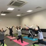 横須賀池上でのヨガレッスン風景