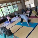 横須賀ハッピーヨガ池上のレッスン風景