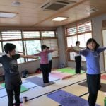 横須賀ハッピーヨガ池上のレッスン風景